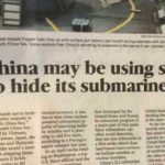 Hiding submarines in the sea? Cunning! 😀