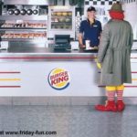Where Ronald buys burgers! 😀