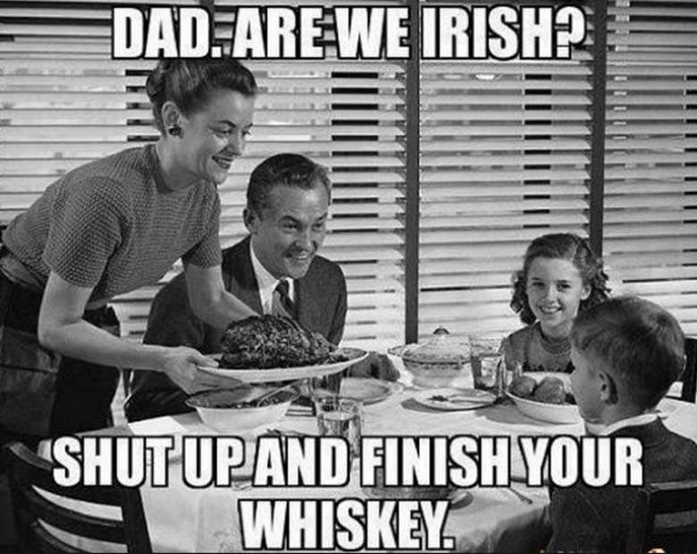 Dad are we Irish?