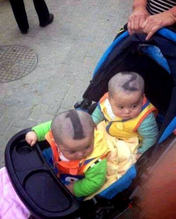 How to tell your twins apart!