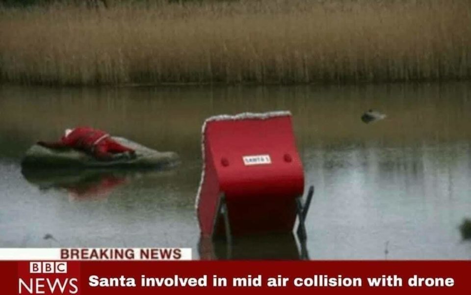 Santa warns of potential delays to Christmas 😀