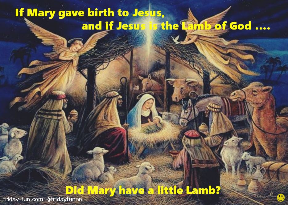 So did Mary have a little lamb? 😀