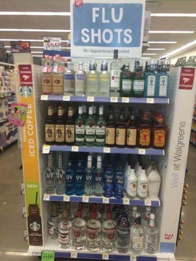 It's winter. Have you had your flu shots? 😀