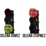 Makes sense! 😀 Selena Gomez. Slena Stopmez.
