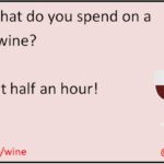 What do YOU spend on a bottle of wine? 😀