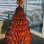 This has gotta be the Wurst Christmas Tree ever! 😀