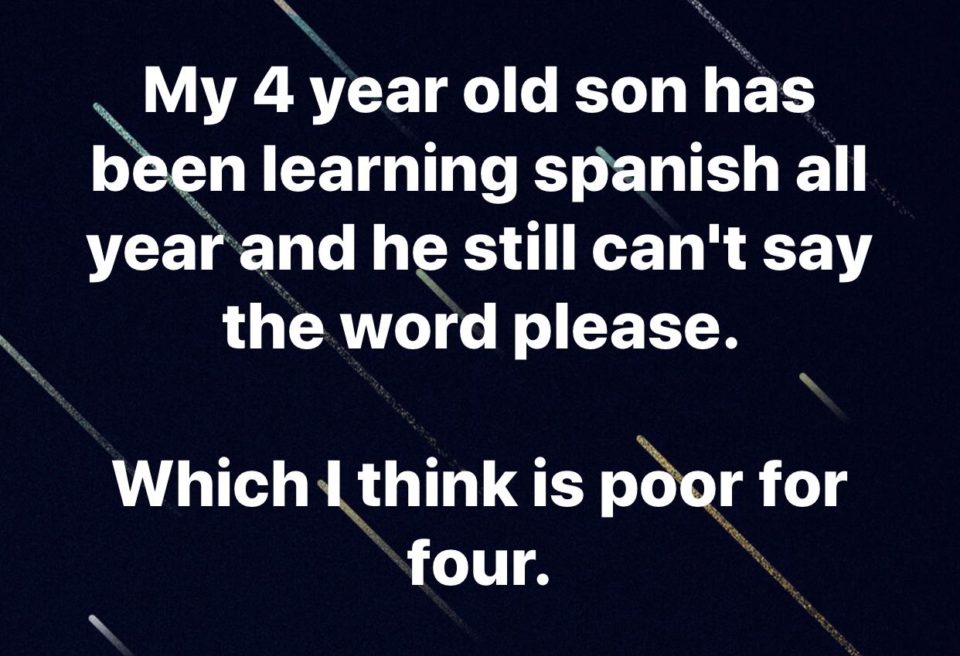 How's your Spanish? 😆