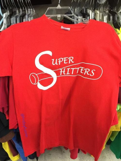 I'm really hoping that says "Super Hitters"? 😆