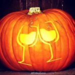 How wine lovers carve a pumpkin! 🎃🍷
