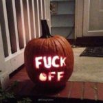 I suppose the message to Trick n Treaters is clear! 🎃