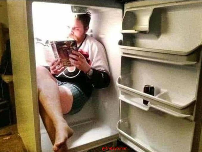 When the recipe says "chill in the fridge for an hour"! 😀