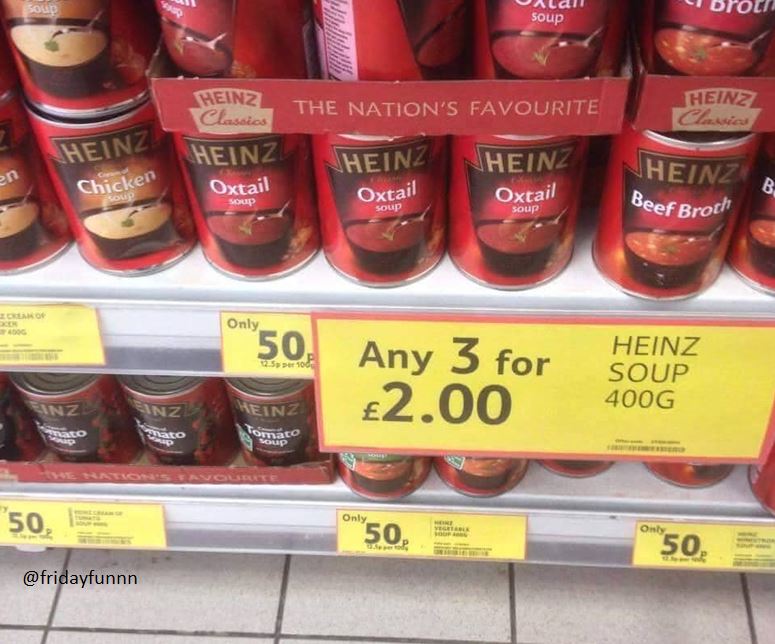 Another superb deal of the day from Tesco! Not! 😏