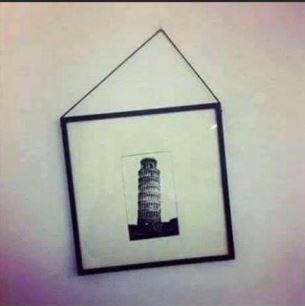 Tower of Pisa - the OCD nightmare! 😀