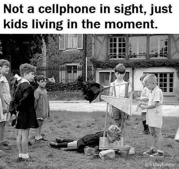 Those were the days! 😀