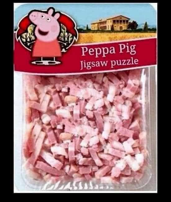 Bet they don't sell these at Peppa Pig World! 🤨