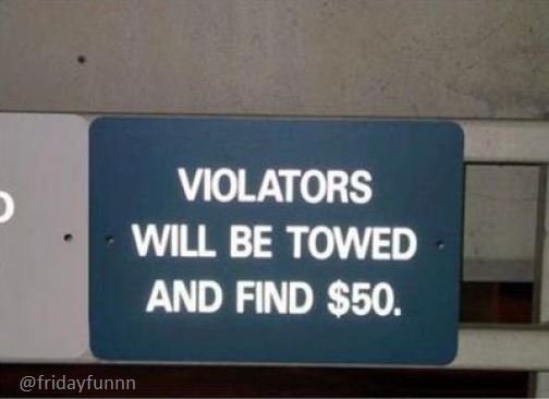 Excellent, I want to be a "violator" 🙂