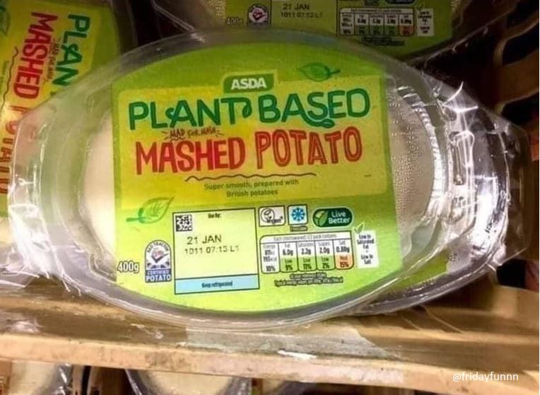 So what was potato made from before? 🙂
