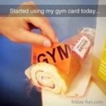 Started using my Gym card today!