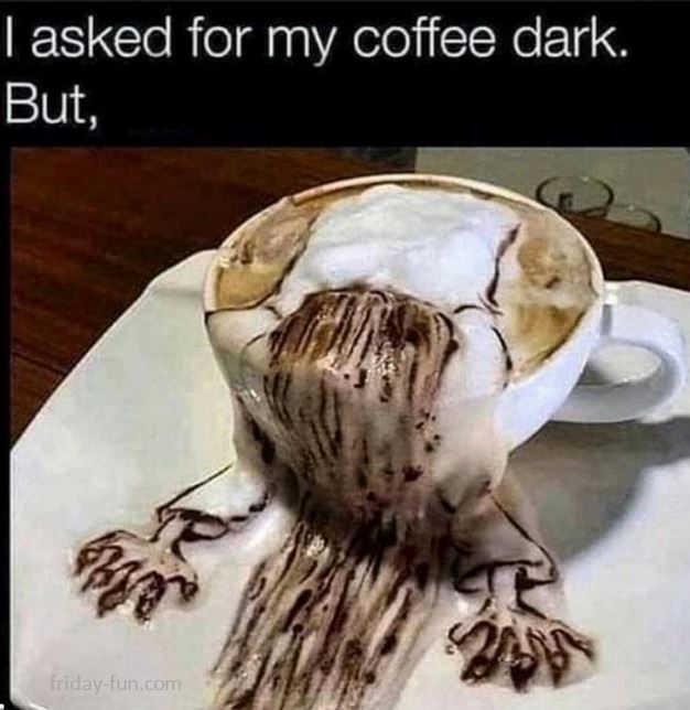 Not THAT dark! 😀
