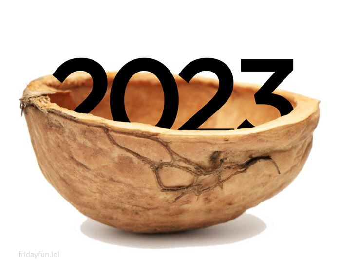 Here's our 2023 in a nut shell! 🥂