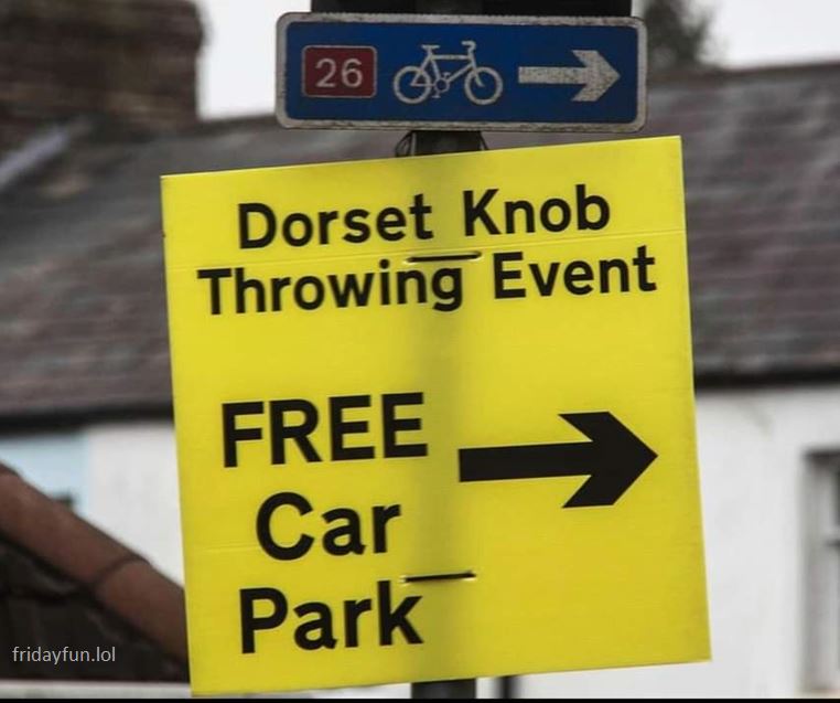 Interesting weekend ahead in Dorset! 😀